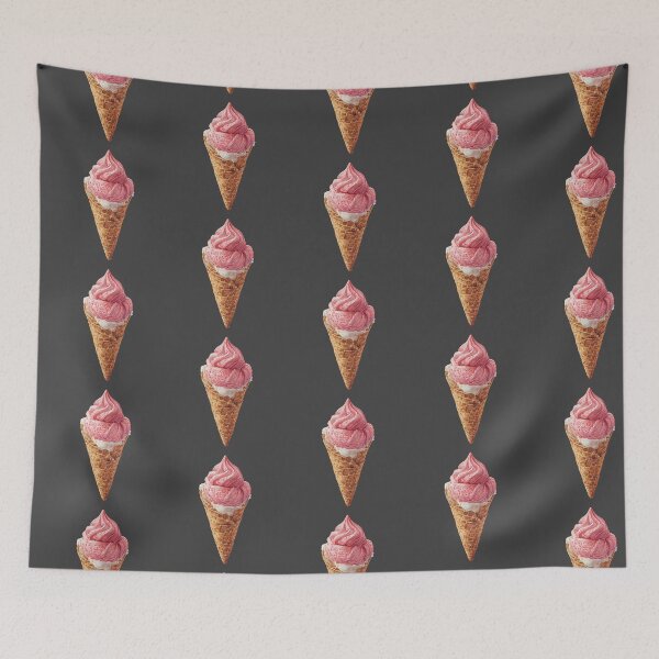 Item preview, Pink ice cream cone designed and sold by MendaciousMina.