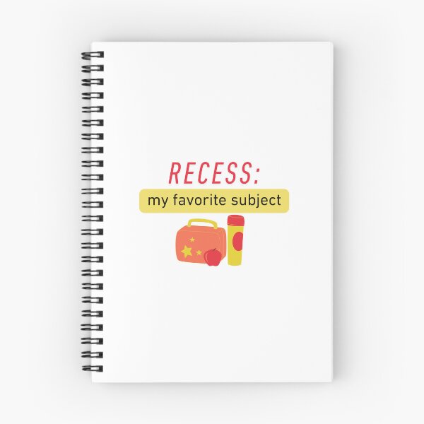 Item preview, Recess: My Favorite Subject - Teacher Sticker - Funny School Gift designed and sold by ade-datt.