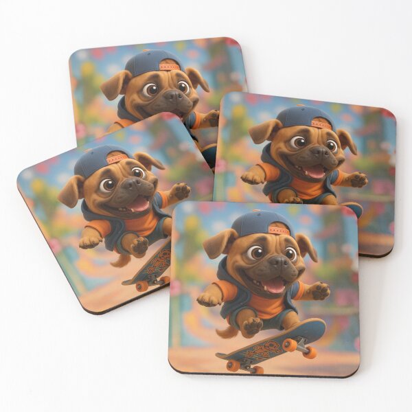 Item preview, Skater Perro De Presa Canario designed and sold by Sillytoe.