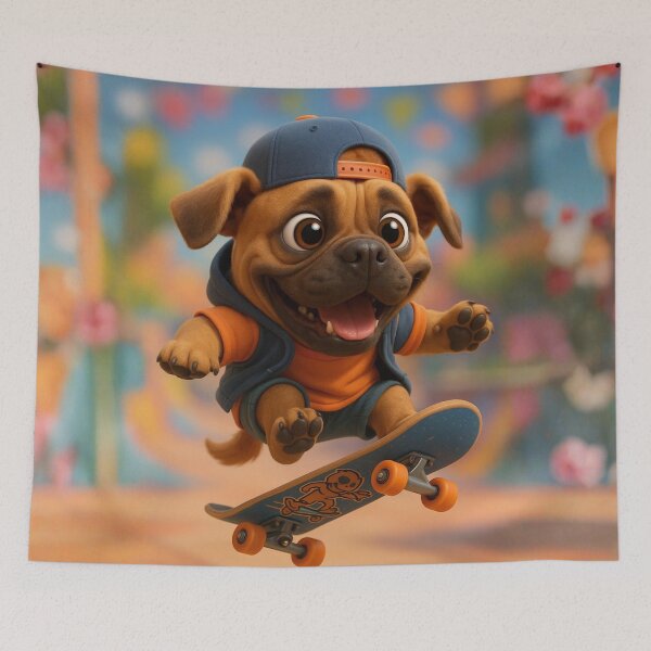 Item preview, Skater Perro De Presa Canario designed and sold by Sillytoe.