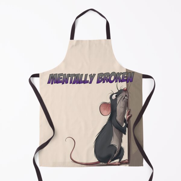 Item preview, Street Mouse Soft Chaos Collection – Mentally Broken Dark Humor Rat Meme designed and sold by MiraLumeStudio.