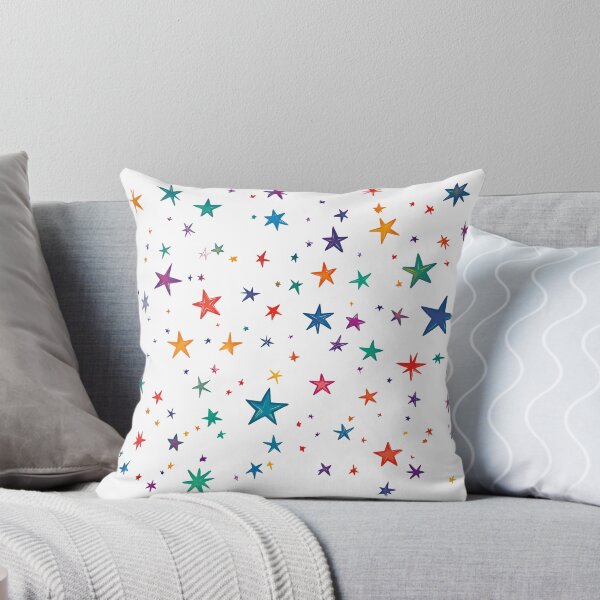 Item preview, Rainbow Star Explosion Saint Valentine's Day - Cute Kawaii Cosmic Sparkle Art Print designed and sold by DesignArtist.ia.