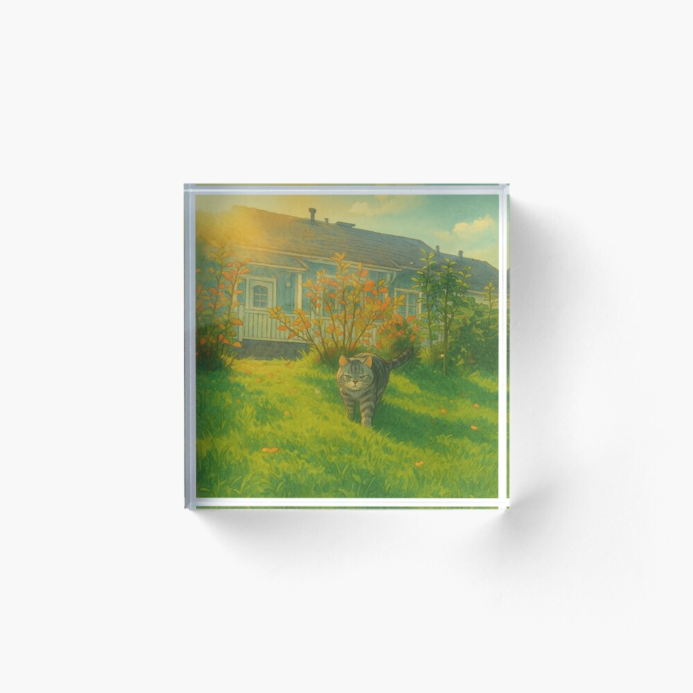 Vista previa del artículo con la obra «Bloque acrílico», diseñado y vendido por PixelStorage.