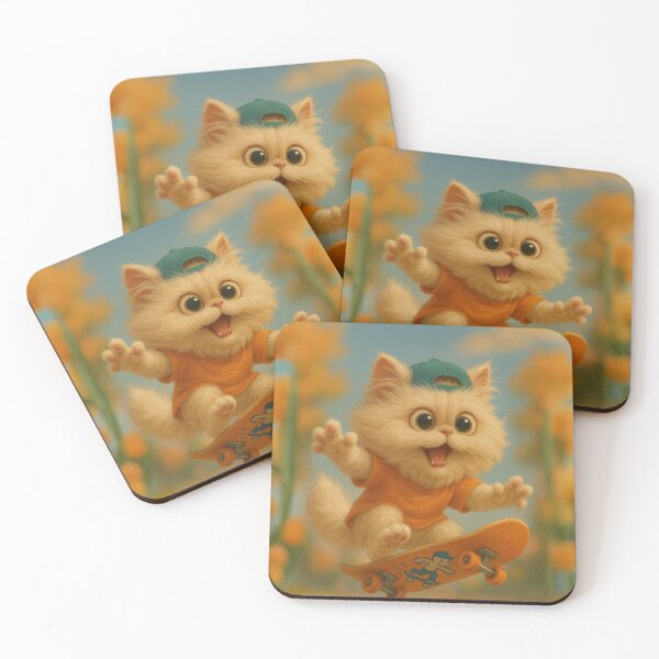 Item preview, Skater Persian Cat designed and sold by Sillytoe.