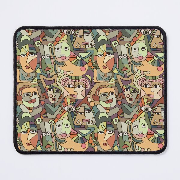 Item preview, Colorful Silly Faces designed and sold by Unhinged Heather.