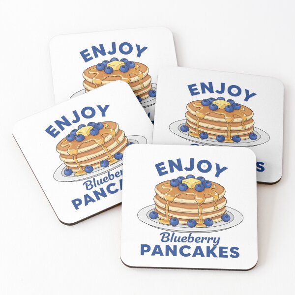 Item preview, Cute Blueberry Pancakes Breakfast Design designed and sold by SnarkyLab.