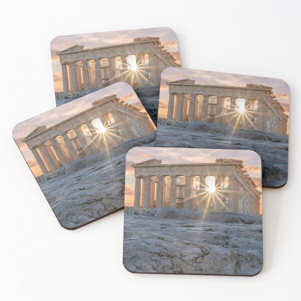 Item preview, Parthenon During a Winter Sunset designed and sold by brandonbrandon.