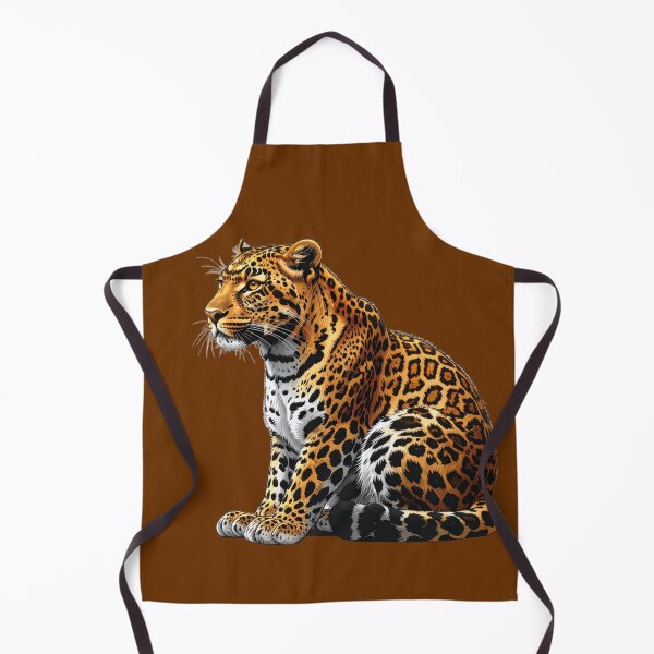 Item preview, Zen Leopard - sitting like a cat designed and sold by Alan-David.