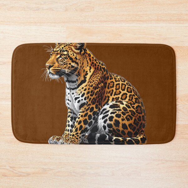 Item preview, Zen Leopard - sitting like a cat designed and sold by Alan-David.