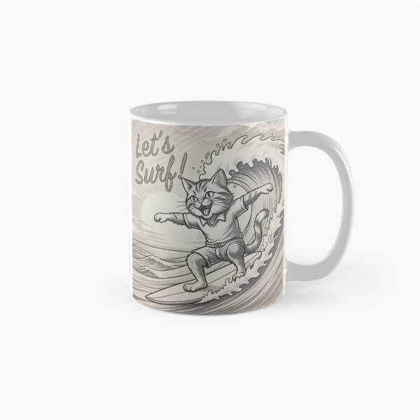 Item preview, Cat surf  designed and sold by UrbanView.