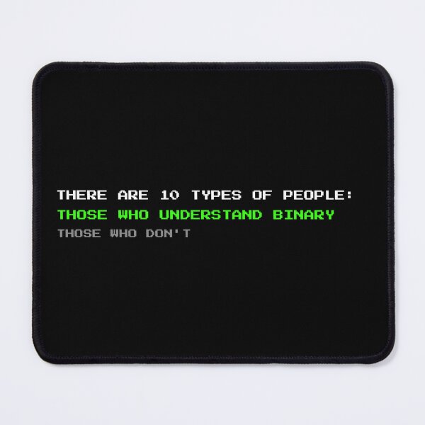 Item preview, There Are 10 Types of People Binary Math Humor designed and sold by vividlukas.