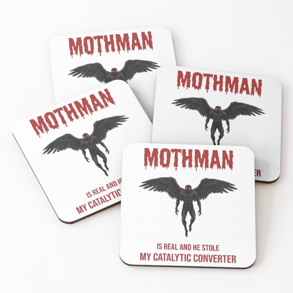 Item preview, Mothman is REAL and he Stole My Catalytic Converter  designed and sold by MinaKiarts.