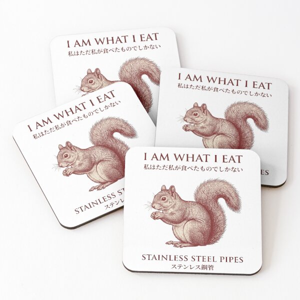 Item preview, I AM WHAT I EAT STAINLESS STEEL PIPES designed and sold by MinaKiarts.
