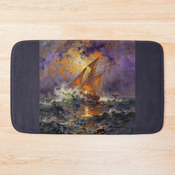Item preview, Vessel and Whale designed and sold by IvaRenee.