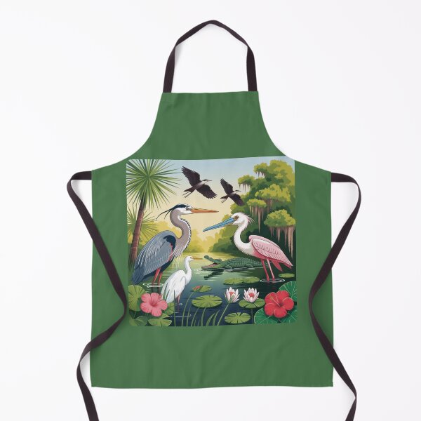 Item preview, Central Florida Wildlife & Hibiscus – Nature T‑Shirt Design designed and sold by Goodvibemini.