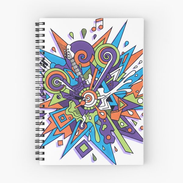 Item preview, Neon Harmonic Explosion designed and sold by Guryl Michal Designs.