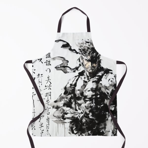 Item preview, Solid Snake Sumi-e designed and sold by AnimeArsenalPrints.