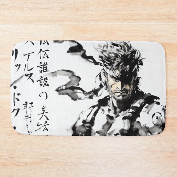 Item preview, Solid Snake Sumi-e designed and sold by AnimeArsenalPrints.
