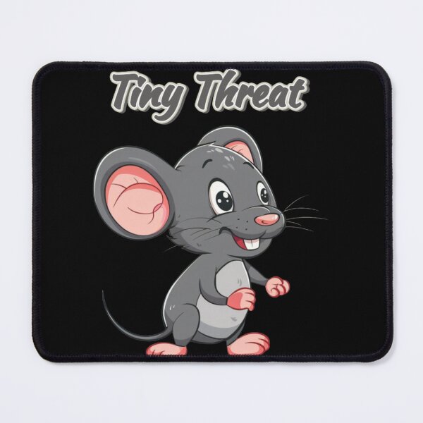 Item preview, Street Mouse Soft Chaos Collection – Tiny Threat Sarcastic Cute Rat Meme Art designed and sold by MiraLumeStudio.