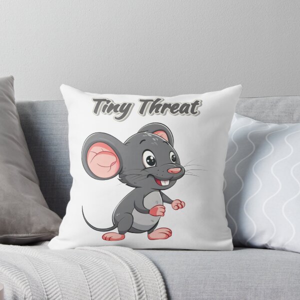Item preview, Street Mouse Soft Chaos Collection – Tiny Threat Sarcastic Cute Rat Meme Art designed and sold by MiraLumeStudio.