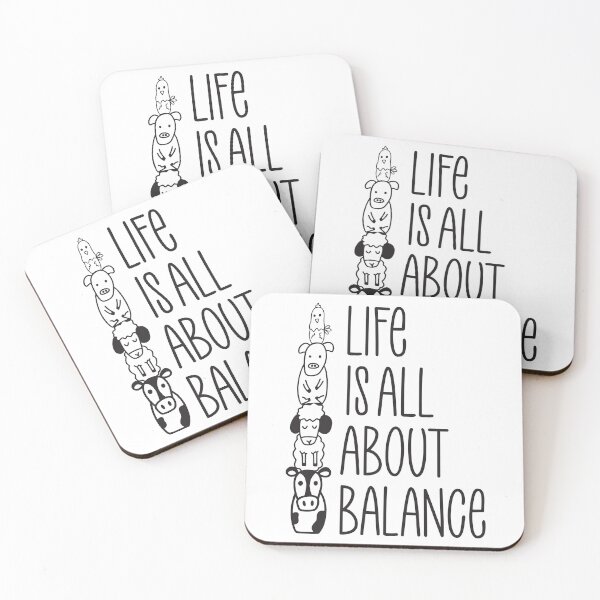 Item preview, Life Is All About Balance designed and sold by Texas Southern Studio.