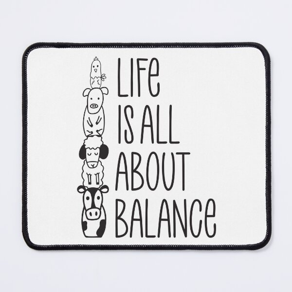 Item preview, Life Is All About Balance designed and sold by Texas Southern Studio.