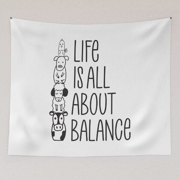 Item preview, Life Is All About Balance designed and sold by Texas Southern Studio.