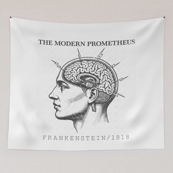 Item preview, Gothic Literature Art Frankenstein Modern Prometheus Vintage Anatomy Dark Academia designed and sold by gringoods.