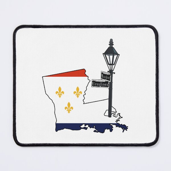 Item preview, New Orleans Cool Map USA Mardi Gras designed and sold by shopdiego.