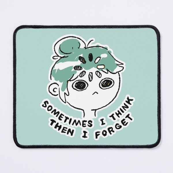 Item preview, Sometimes I Think Then I Forget designed and sold by TinyQueenArt.
