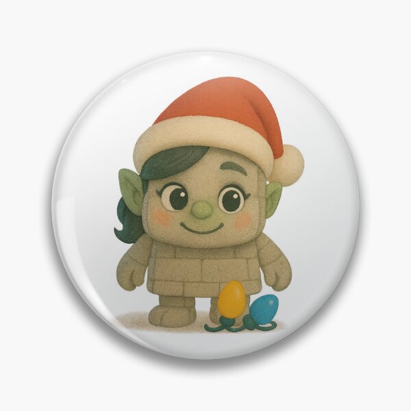 Item preview, Christmas Golem Girl designed and sold by Sillytoe.