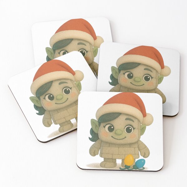 Item preview, Christmas Golem Girl designed and sold by Sillytoe.