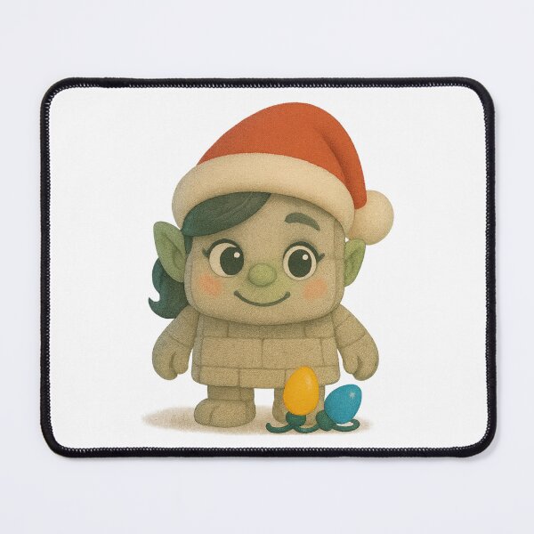 Item preview, Christmas Golem Girl designed and sold by Sillytoe.