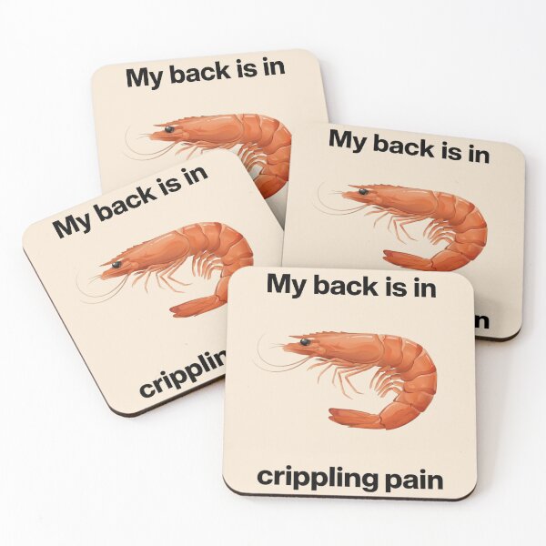 Item preview, My Back Is in Crippling Pain  designed and sold by MinaKiarts.