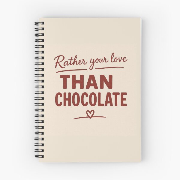 Item preview, Rather Your Love Than Chocolate beige TTM designed and sold by Capri Valentine Bootik.
