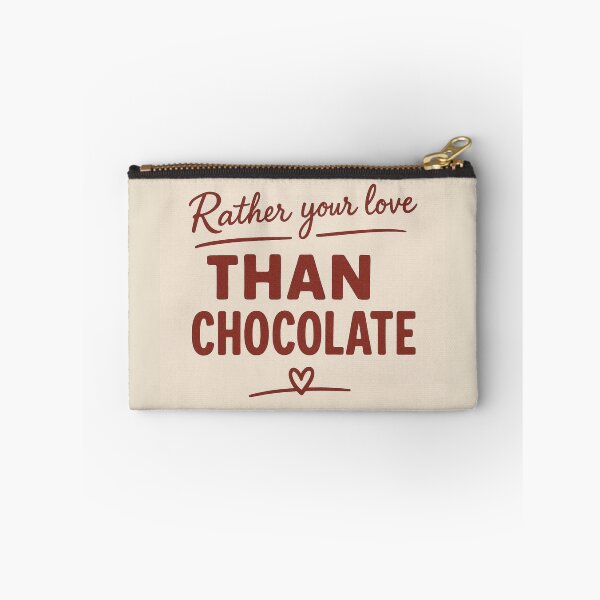 Item preview, Rather Your Love Than Chocolate beige TTM designed and sold by Capri Valentine Bootik.