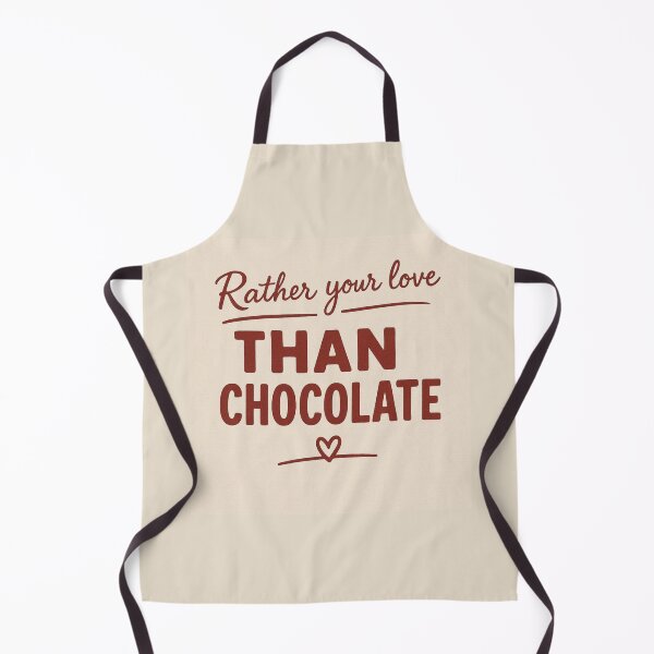 Item preview, Rather Your Love Than Chocolate beige TTM designed and sold by Capri Valentine Bootik.