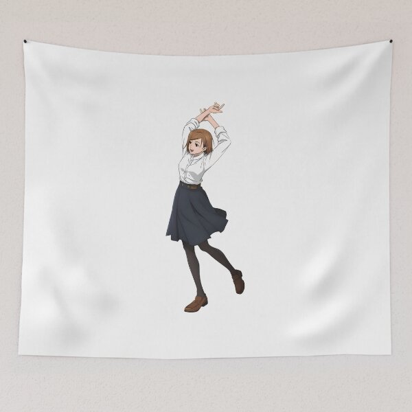 Item preview, Eye‑Patch Anime Heroine with Hammer in Dark Uniform designed and sold by lamiarte.