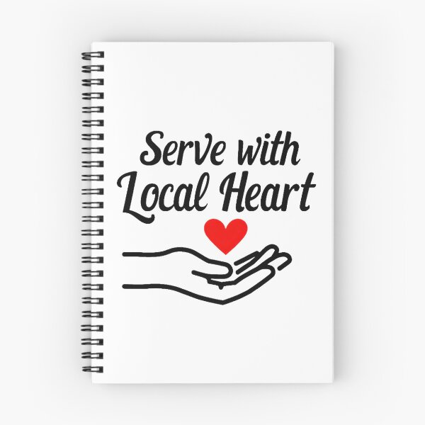 Item preview, Serve With Local Heart Shirt – Volunteer Community Service Local Charity Design designed and sold by Vajid Designs .