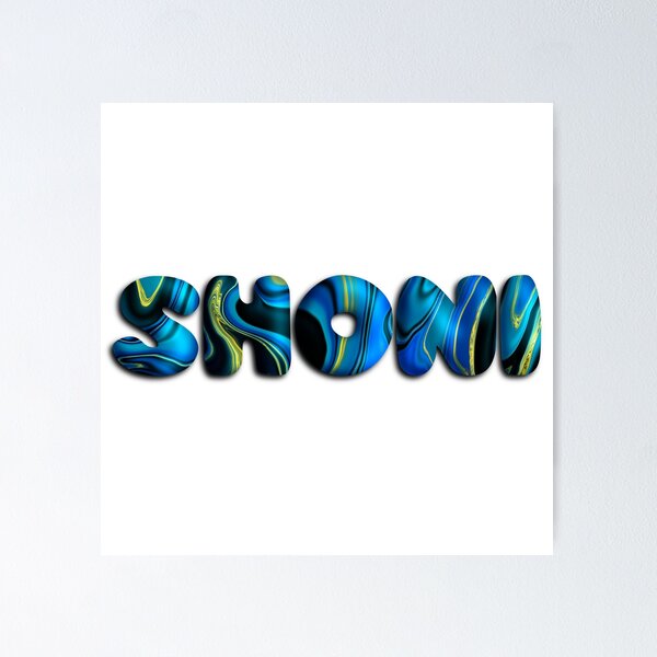 Item preview, Shoni personalised name sticker decal customised customisable designed and sold by ButterflyKissCollab.