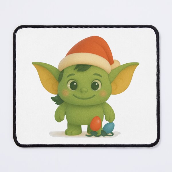 Item preview, Christmas Gremlin Girl designed and sold by Sillytoe.