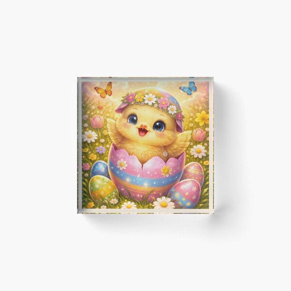 Item preview,  Adorable Easter Chick - The Cutest Spring Surprise designed and sold by Nature's Palette.