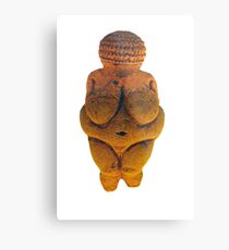 Prehistoric Fat Woman Metal Print