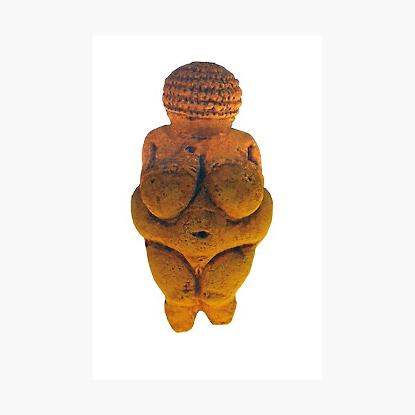 Prehistoric Fat Woman Photographic Print