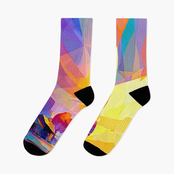 Item preview, Colorado Farm Sunrise – Vibrant Rural Landscape#6 designed and sold by Helios Be. Lavsh.