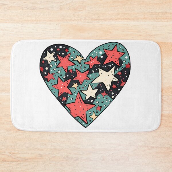 Item preview, Star-Filled Heart Saint Valentine's Day - Cute Kawaii Cosmic Love Art Print designed and sold by DesignArtist.ia.