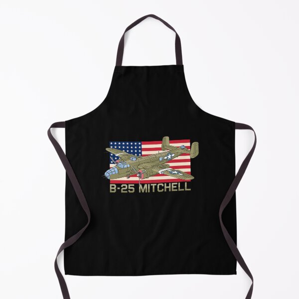Item preview, B-25 Mitchell Bomber Plane Patriotic WW2 48 Star USA Flag designed and sold by MilitaryMart.