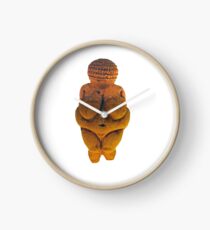 Prehistoric Fat Woman Clock