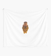 Prehistoric Fat Woman Wall Tapestry