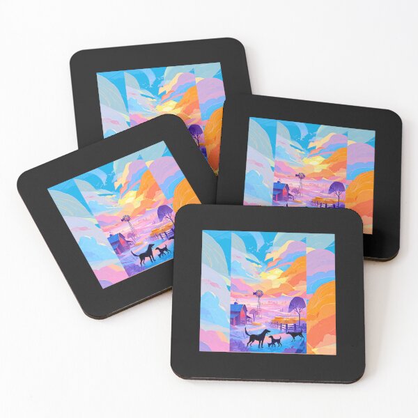 Item preview, Colorado Farm Sunrise – Vibrant Rural Landscape#7 designed and sold by Helios Be. Lavsh.
